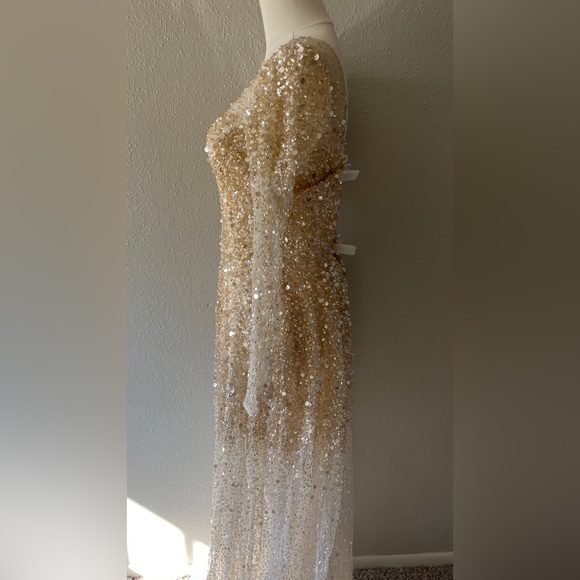 Margot by Chosen | Sequin Floor Length Gown - Picture 6 of 12